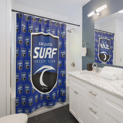 Shower Curtains San Diego Surf Soccer