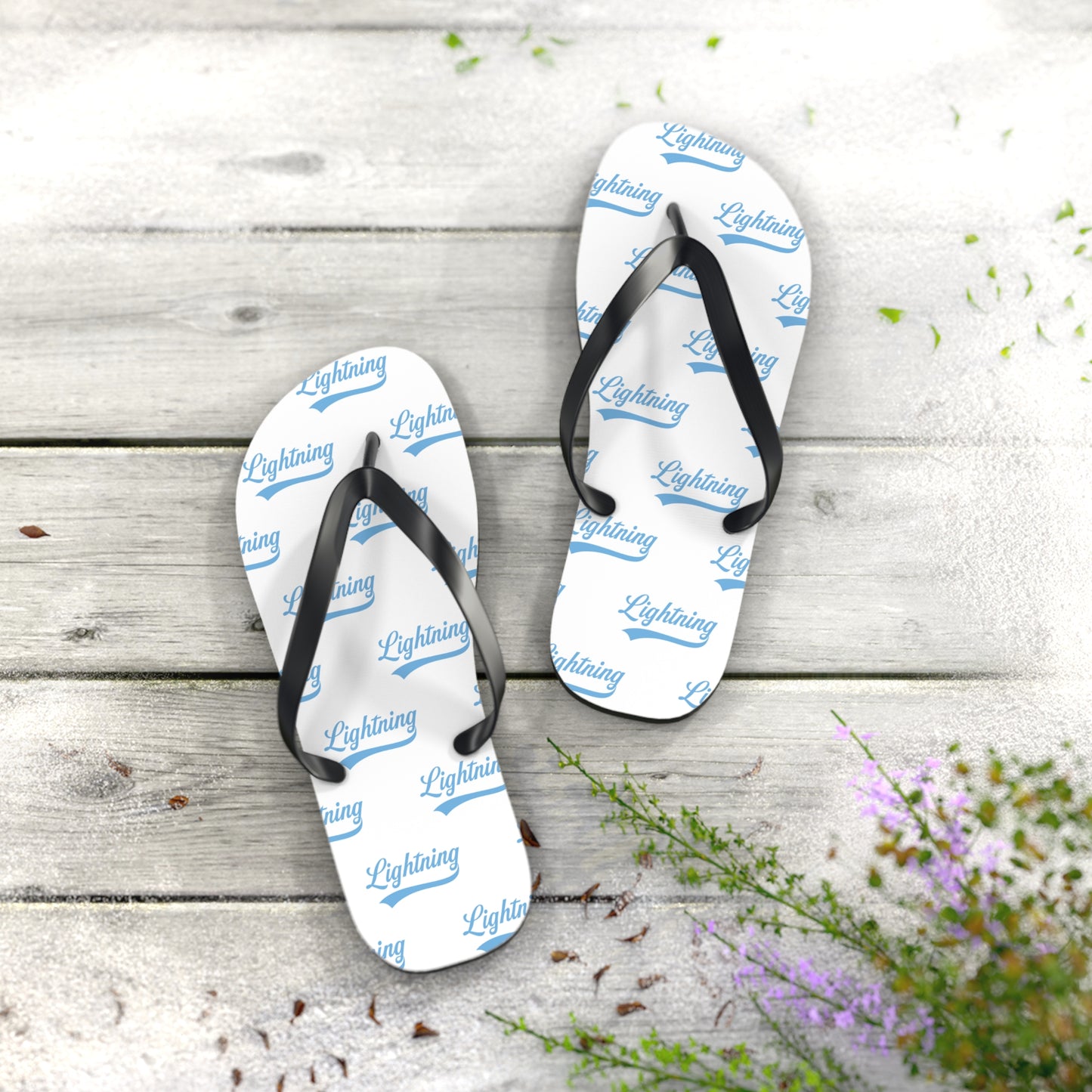 Flip Flops Lightning Baseball