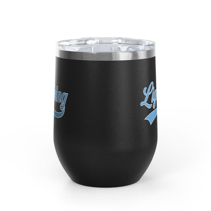 Lightning Baseball - Wine Tumbler, 12oz