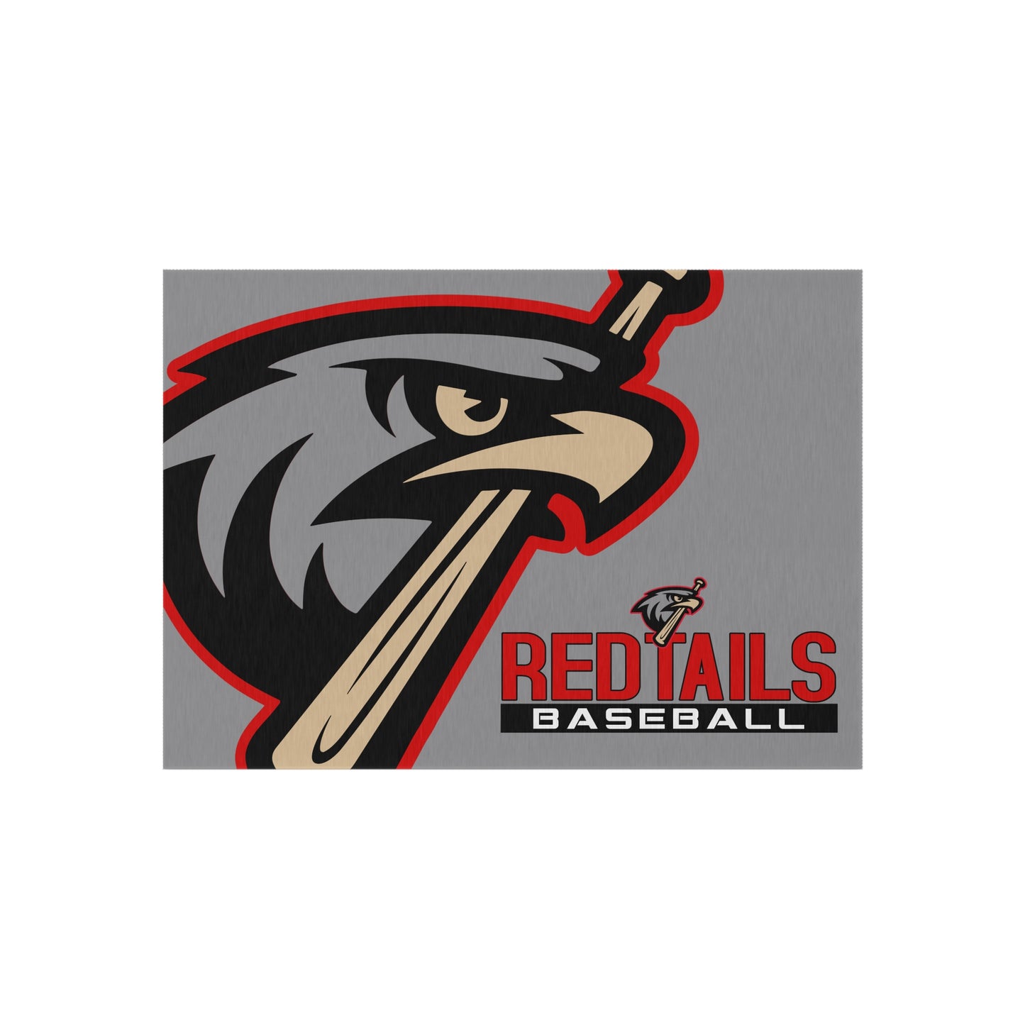 Outdoor Rug MSA Redtails Baseball