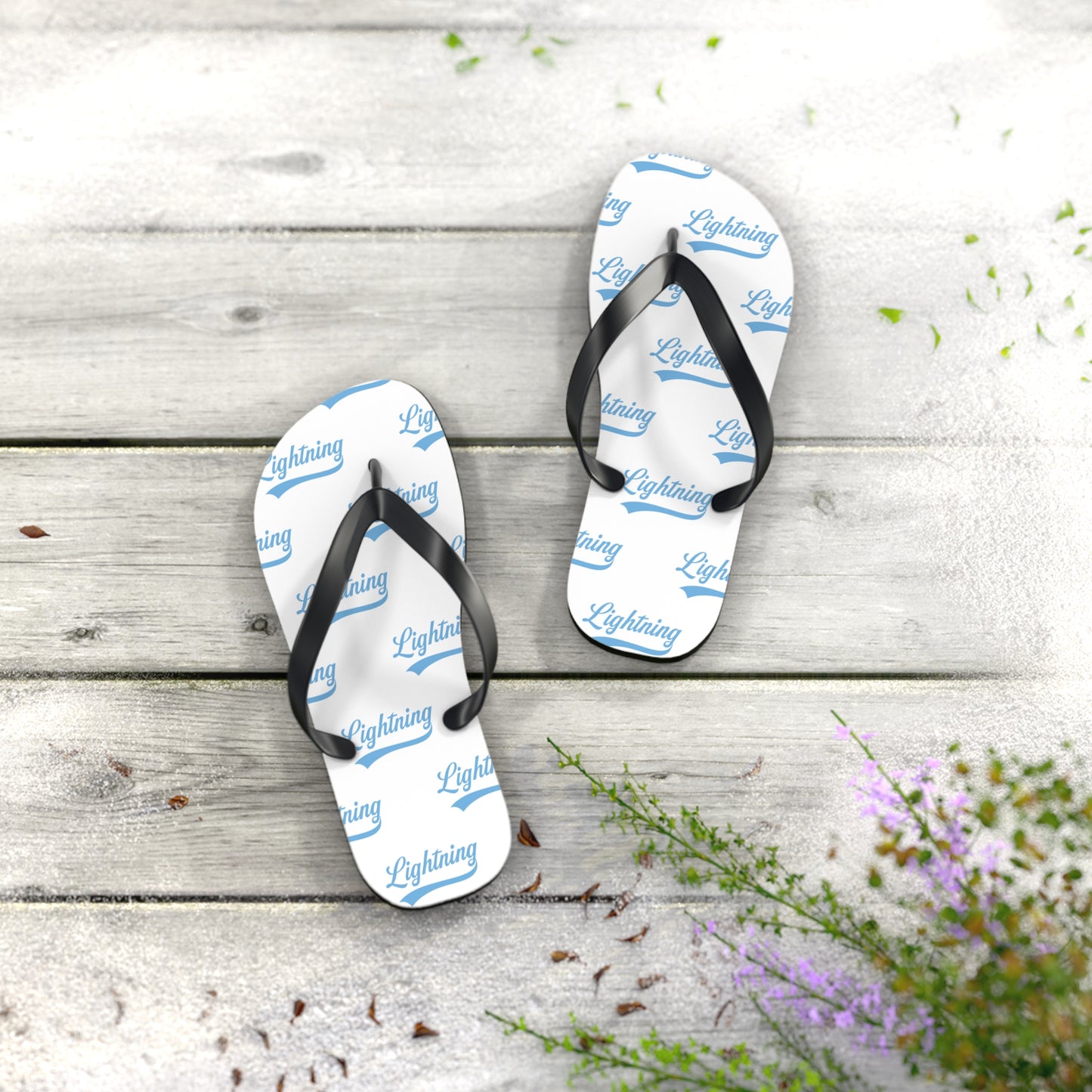 Flip Flops Lightning Baseball