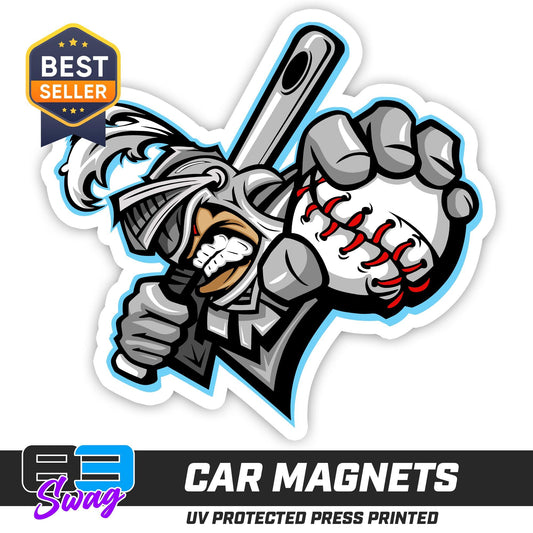 (12 Pack) Logo 4" Magnets - Knights Baseball 2024 FALL EDITION - 83Swag