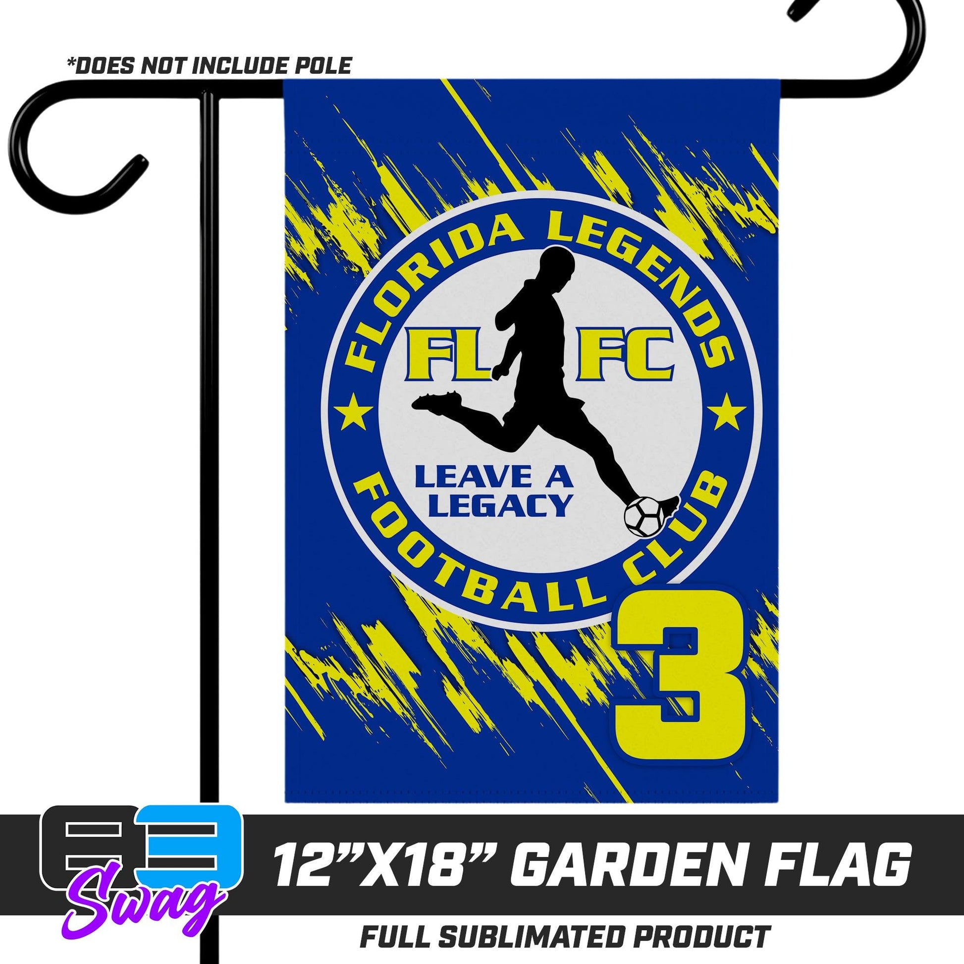 12"x18" Garden Flag - Florida Legends FC - 83Swag