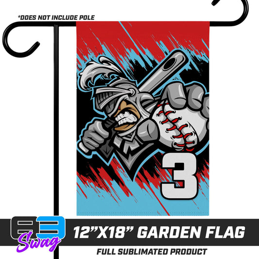12"x18" Garden Flag - Knights Baseball 2024 FALL EDITION - 83Swag