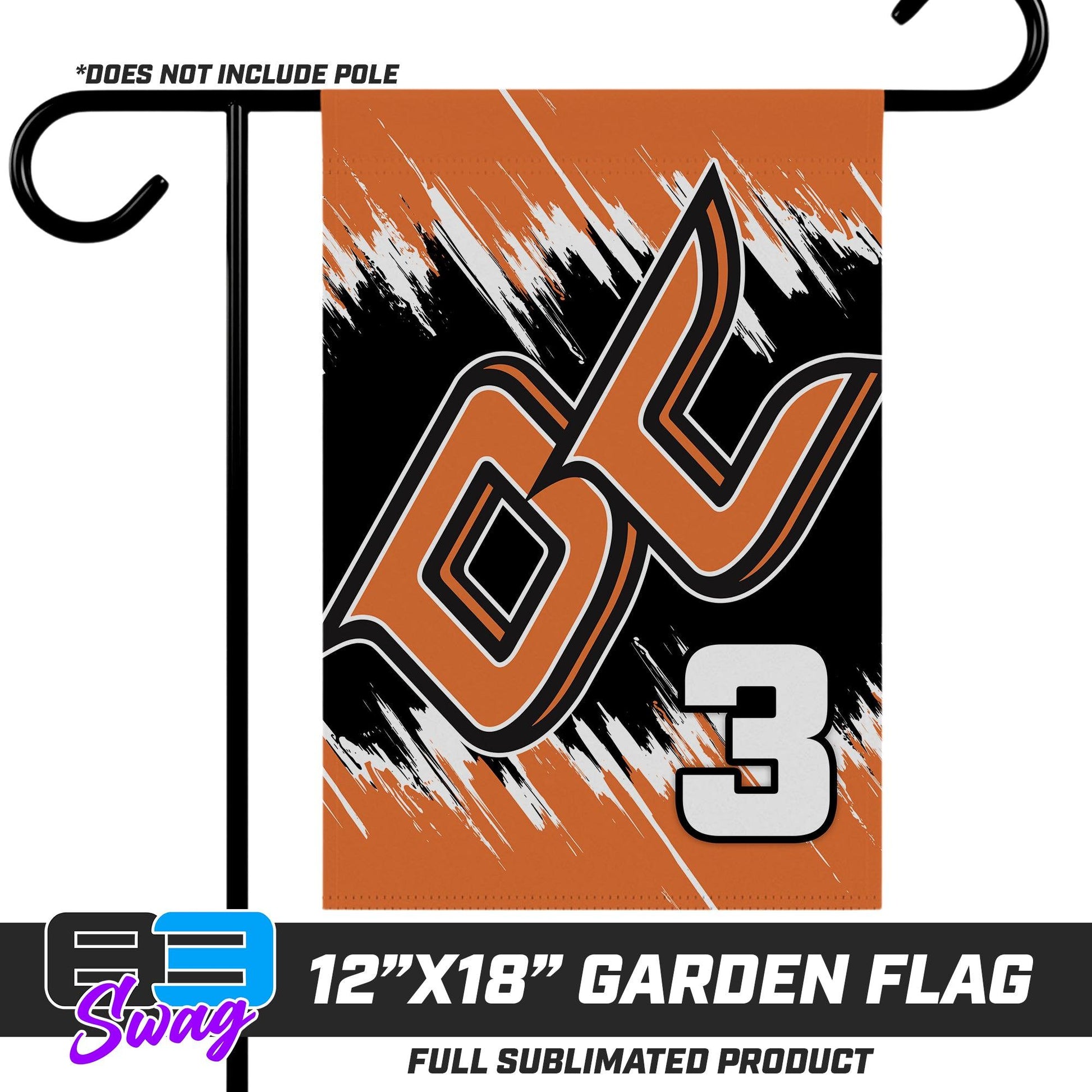 12"x18" Garden Flag - Orange County Hockey Club - 83Swag