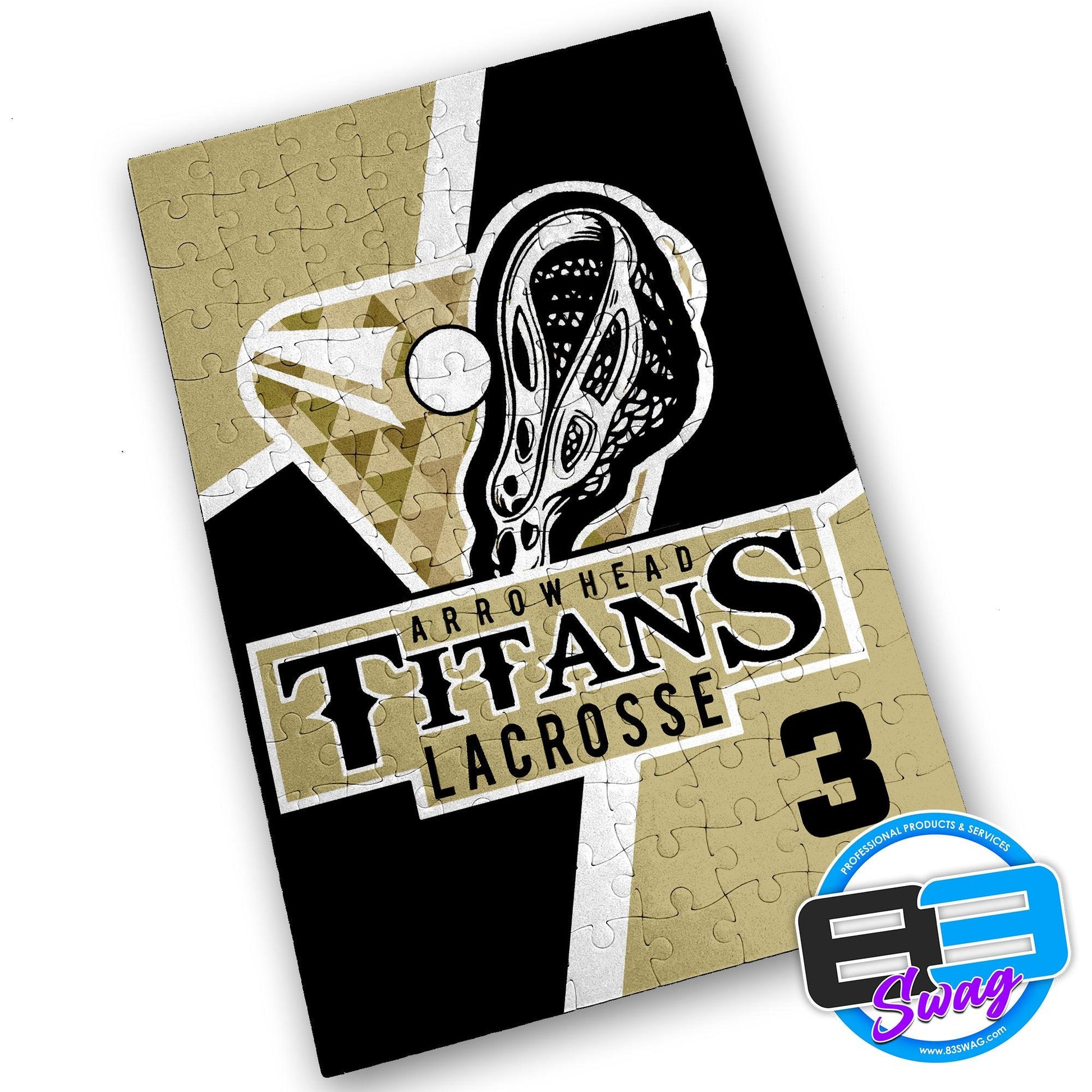 120 Piece Puzzle - Titans Lacrosse - 83Swag