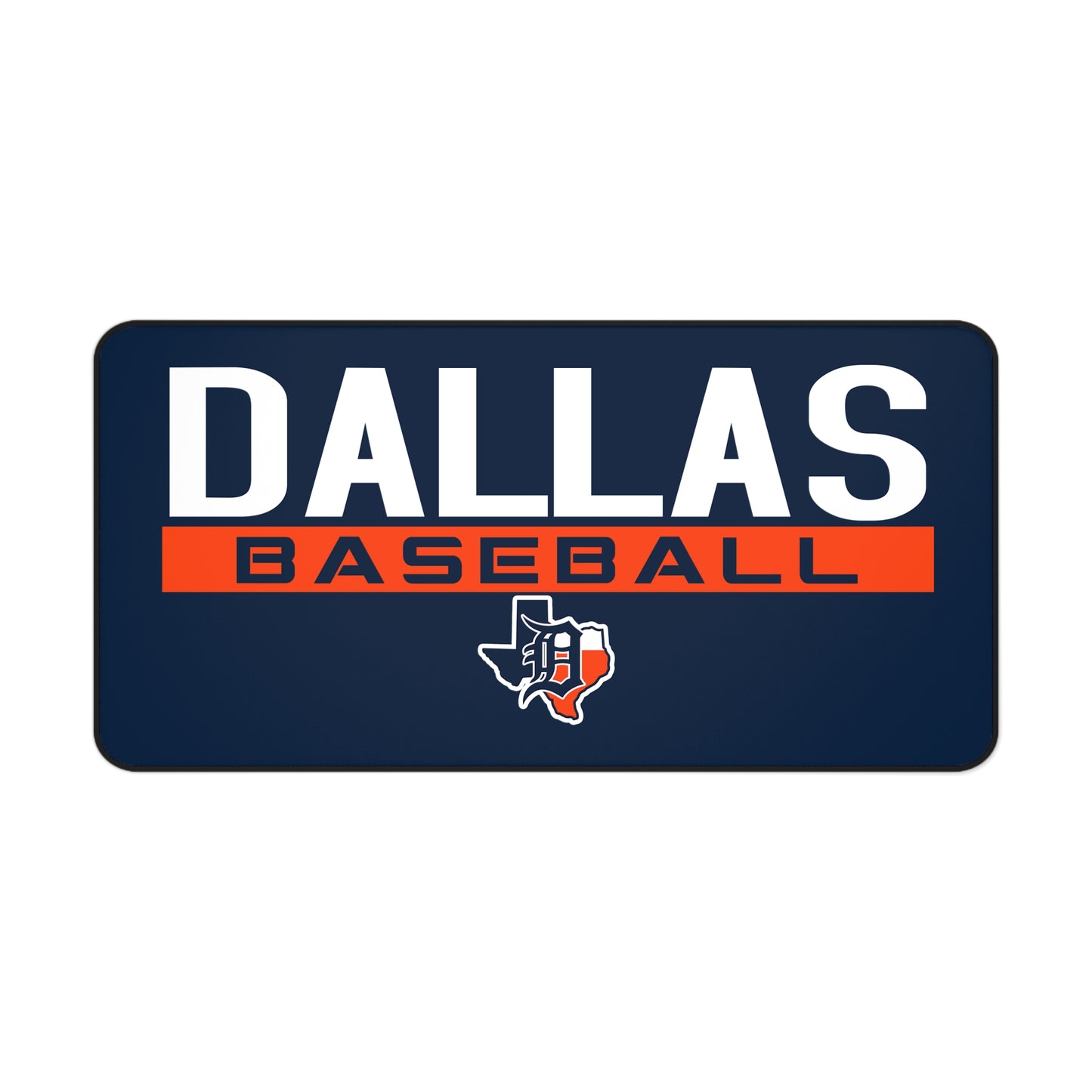 Desk Mat Dallas Tigers Baseball