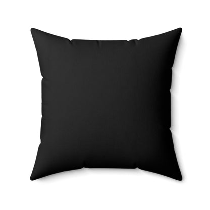 Spun Polyester Square Pillow Team Rally Fries
