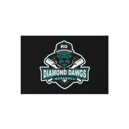 Outdoor Rug Diamond Dawgs Baseball