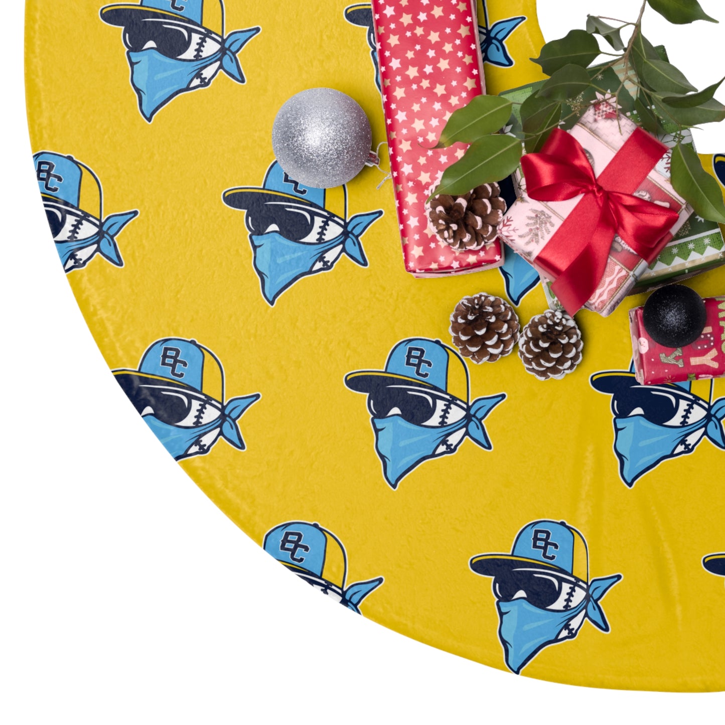 Christmas Tree Skirts Bold City Bandits Baseball