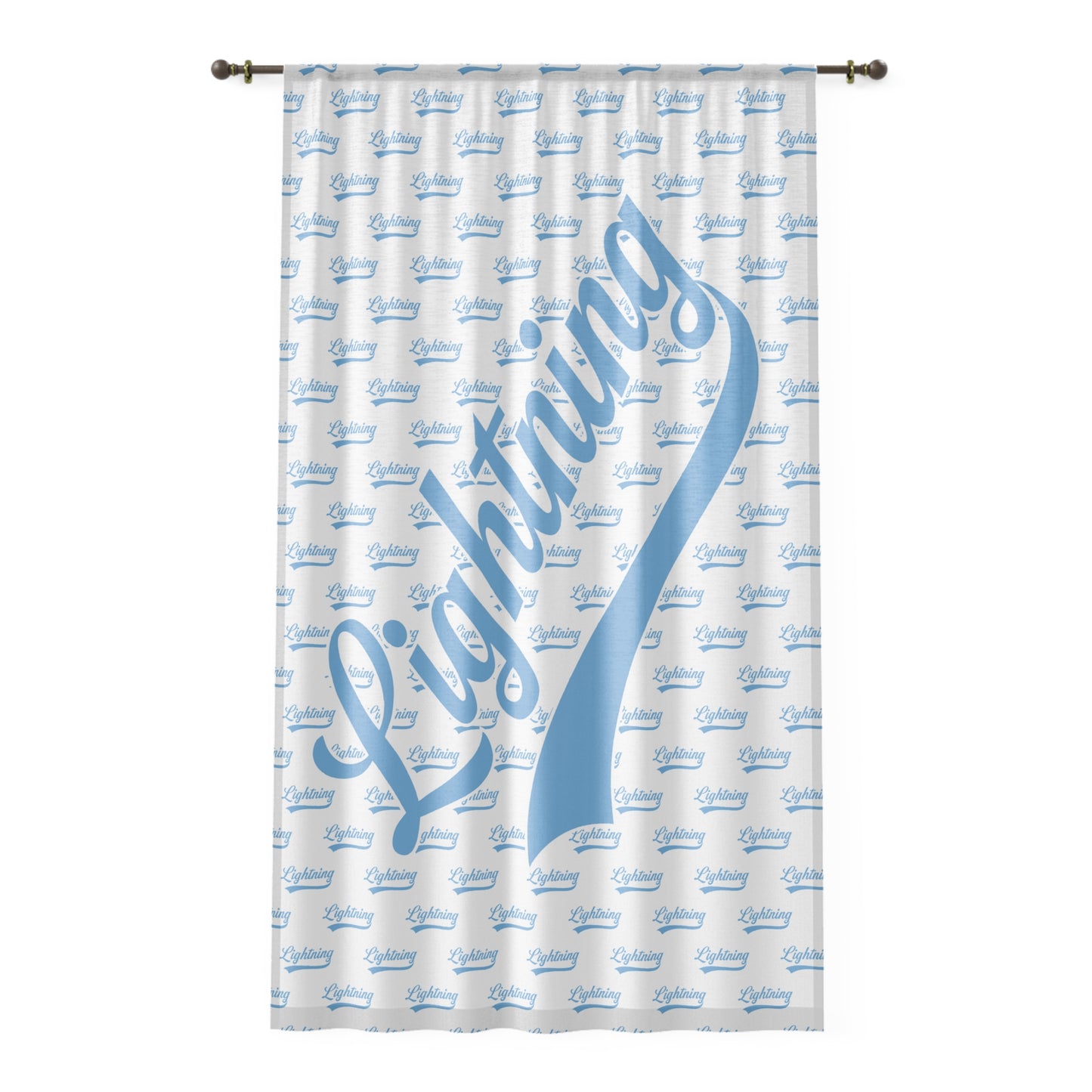 Window Curtain Lightning Baseball