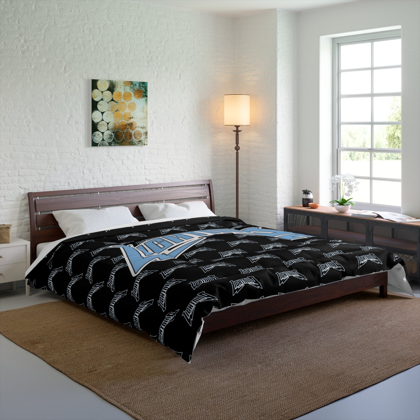 Comforter Lightning Baseball