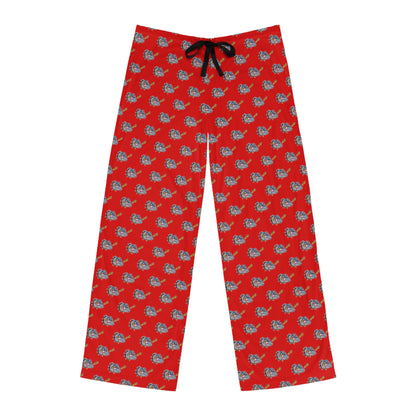 Men's Pajama Pants (AOP) Bloomingdale Bulldogs Baseball