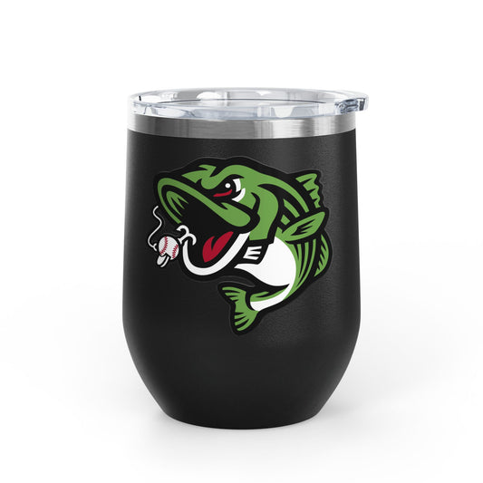 Wine Tumbler, 12oz RBA Stripers Baseball