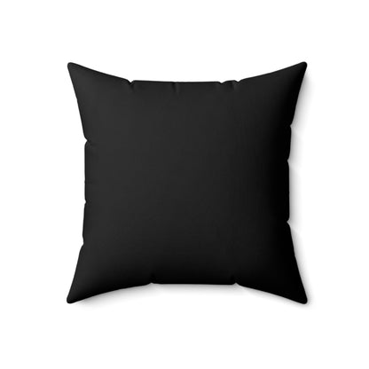 Spun Polyester Square Pillow Team Rally Fries