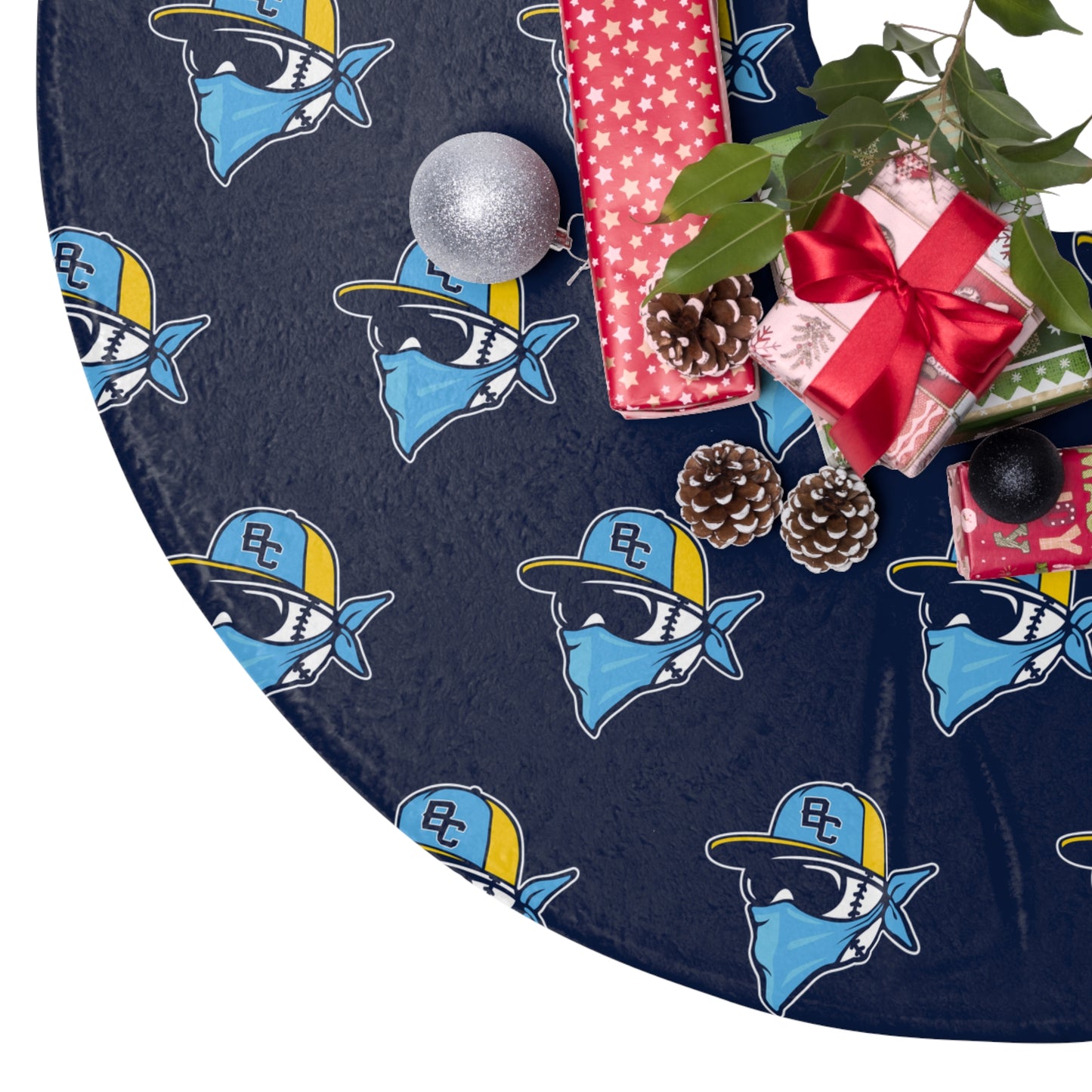 Christmas Tree Skirts Bold City Bandits Baseball
