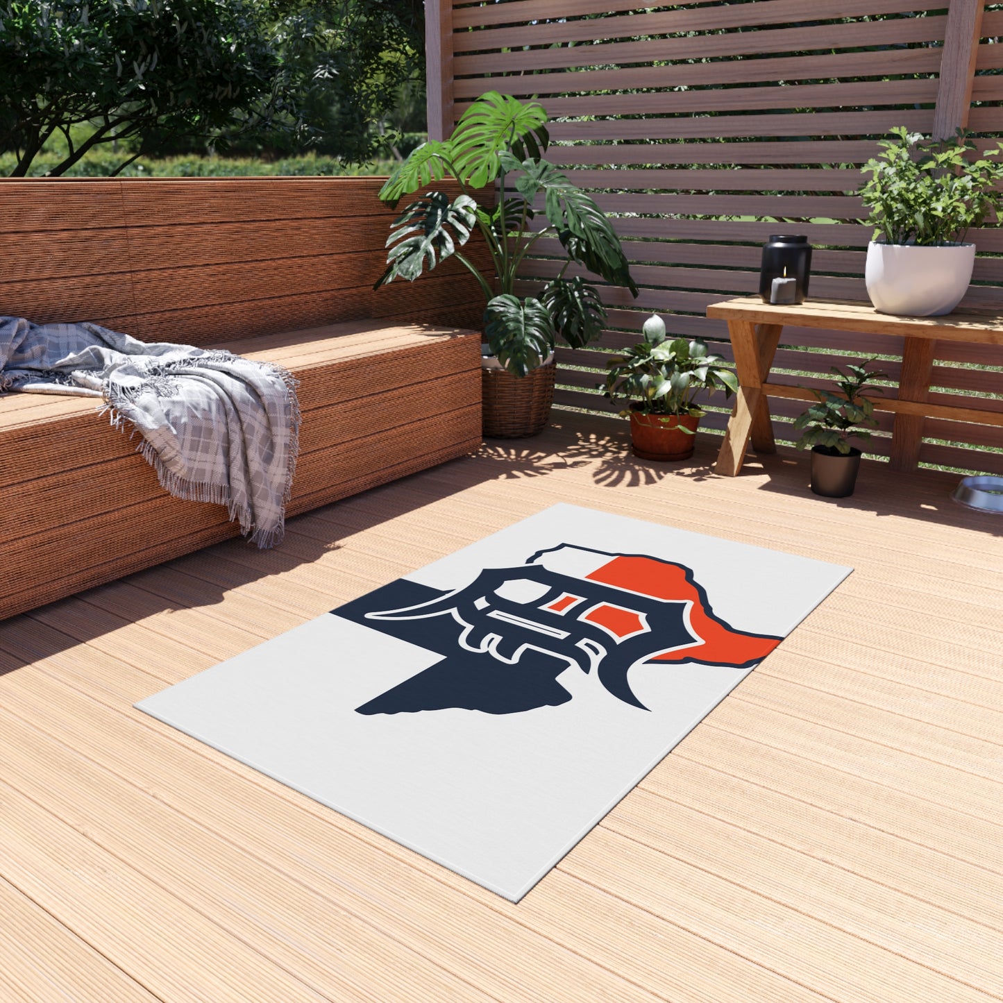 Outdoor Rug Dallas Tigers Baseball