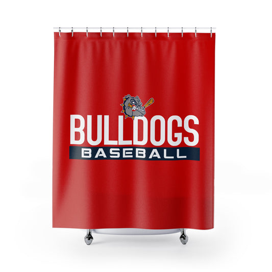 Shower Curtains Bloomingdale Bulldogs Baseball