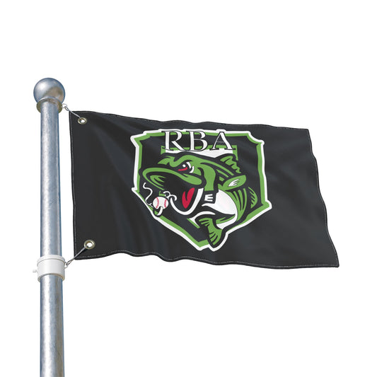Double Sided Flag RBA Stripers Baseball
