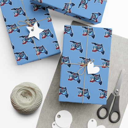 FCA Blue Claws - Gift Wrap Paper