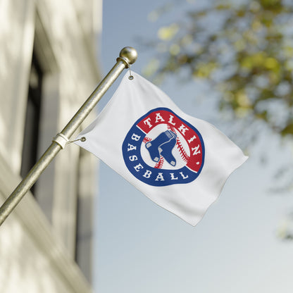 Double Sided Flag Talkin' Baseball