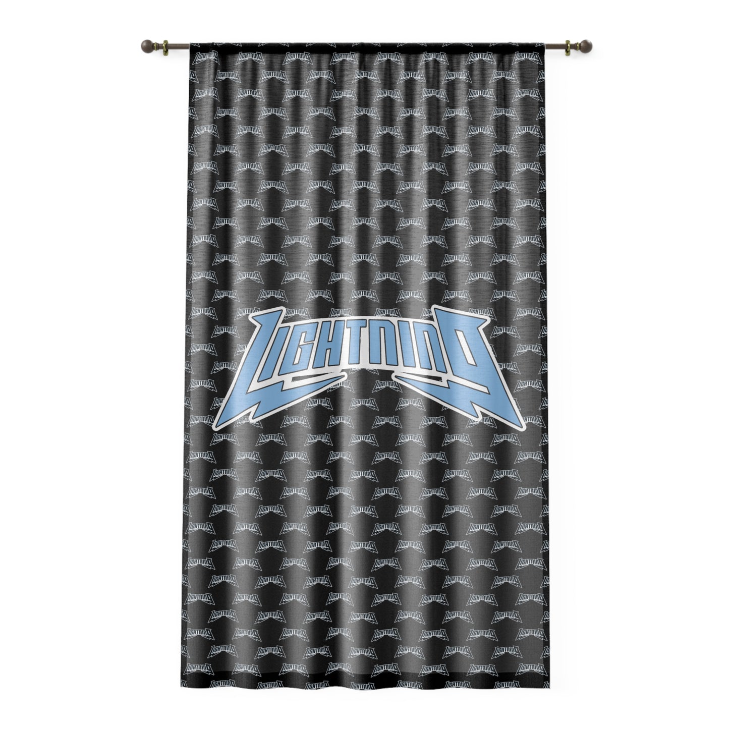 Window Curtain Lightning Baseball