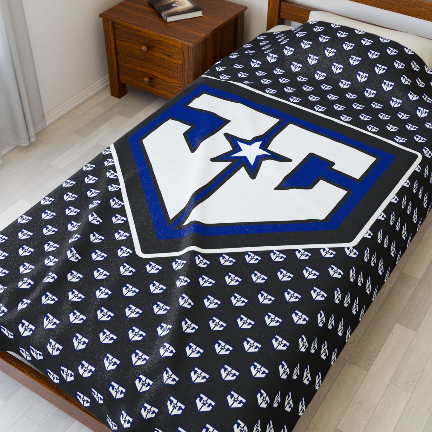 Velveteen Plush Blanket JCB