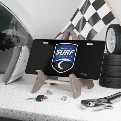 Vanity Plate San Diego Surf Soccer