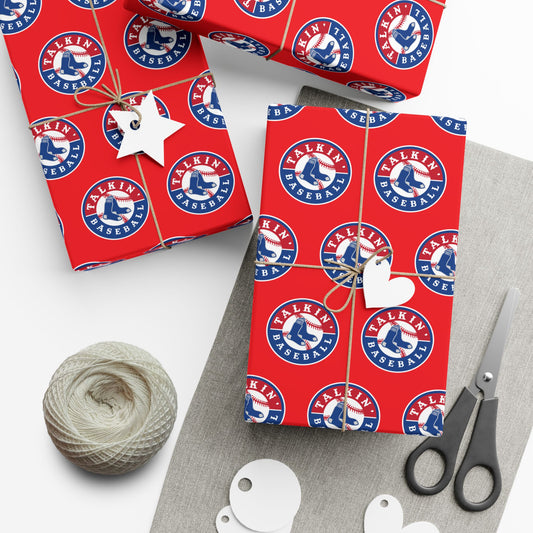 Gift Wrap Papers Talkin' Baseball