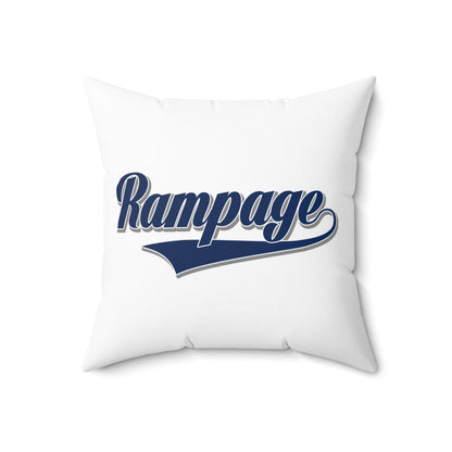Spun Polyester Square Pillow Mississippi Rampage