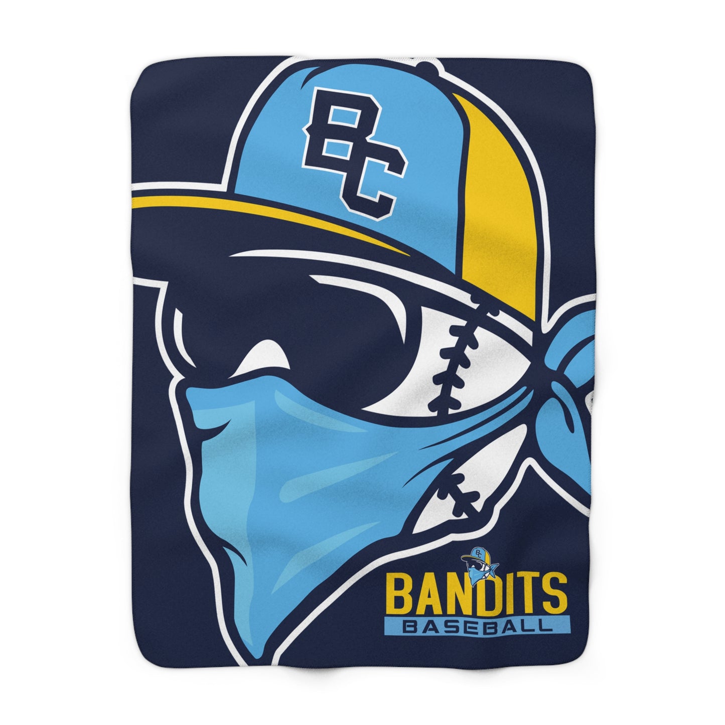Sherpa Fleece Blanket Bold City Bandits Baseball
