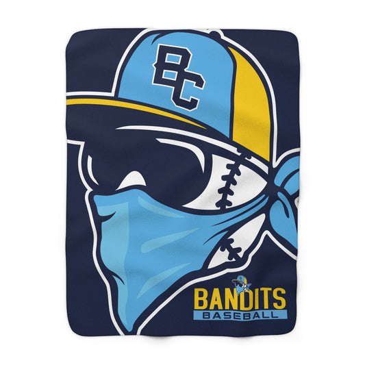 Sherpa Fleece Blanket Bold City Bandits Baseball