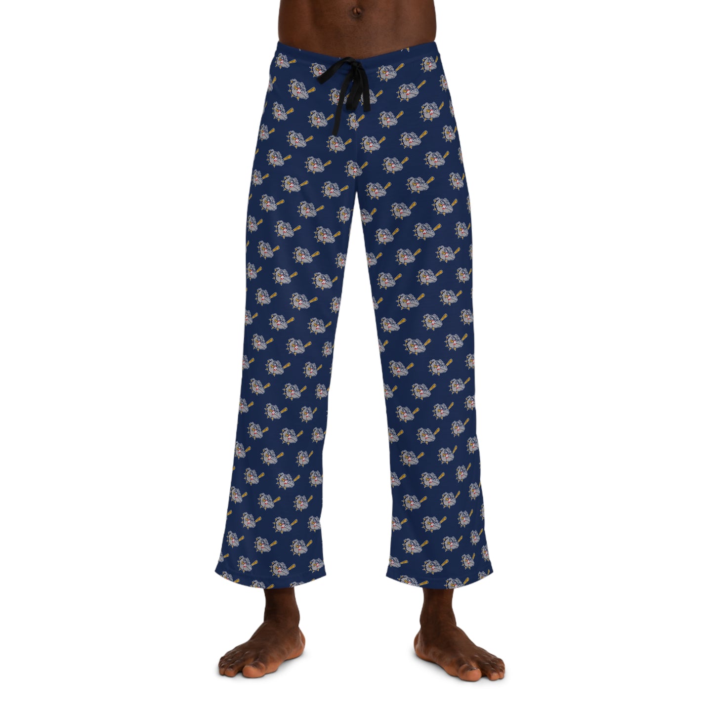 Men's Pajama Pants (AOP) Bloomingdale Bulldogs Baseball