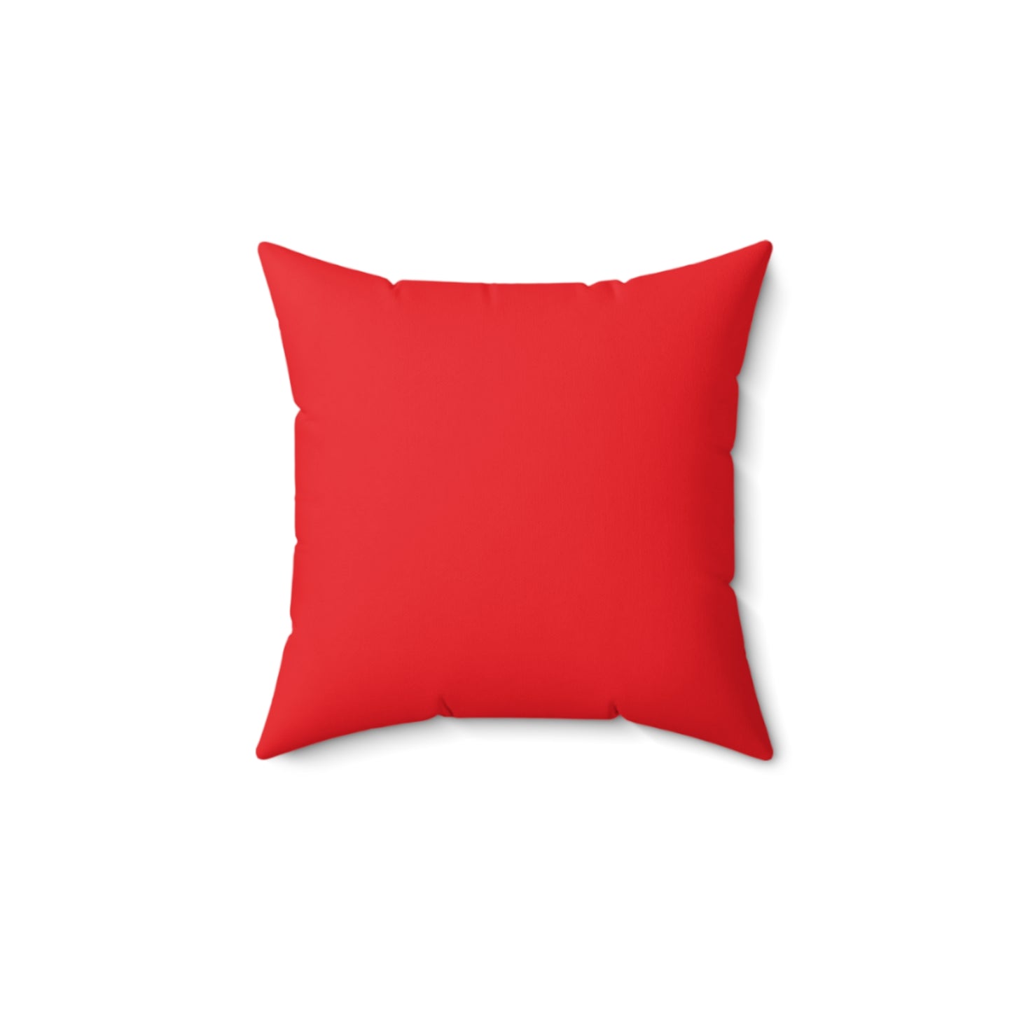Spun Polyester Square Pillow Team Rally Fries