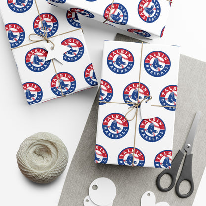 Gift Wrap Papers - Talkin' Baseball