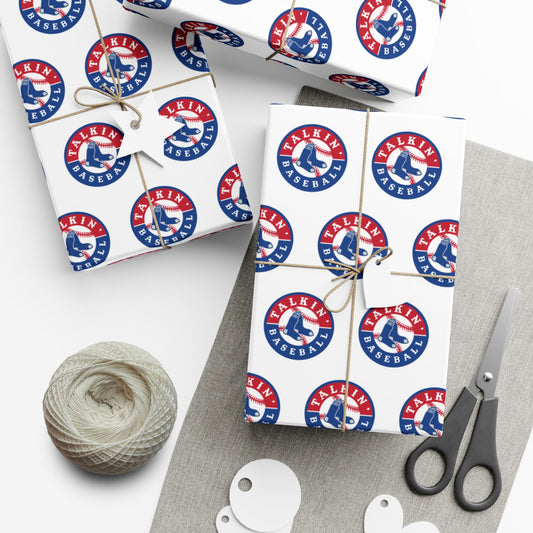 Gift Wrap Papers - Talkin' Baseball
