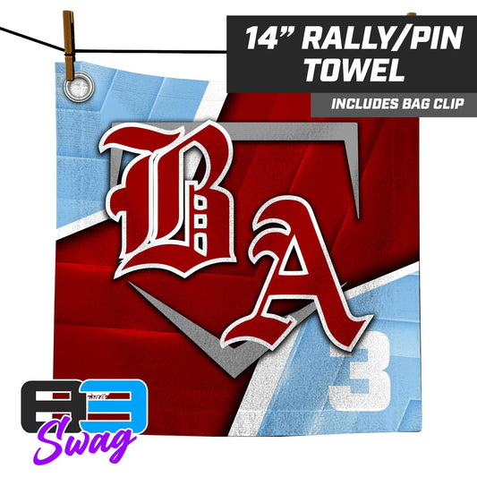 14"x14" Rally Towel - Bat Attack Baseball - 83Swag