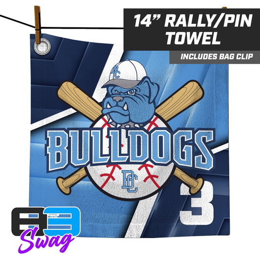 14"x14" Rally Towel - BC Bulldogs - 83Swag