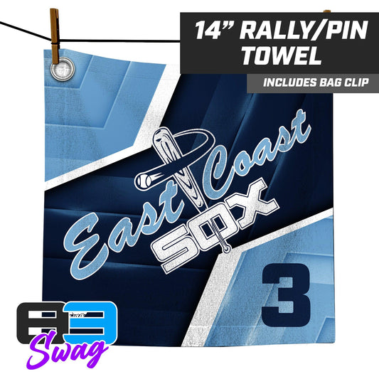 14"x14" Rally Towel - East Coast Sox Baseball - 83Swag