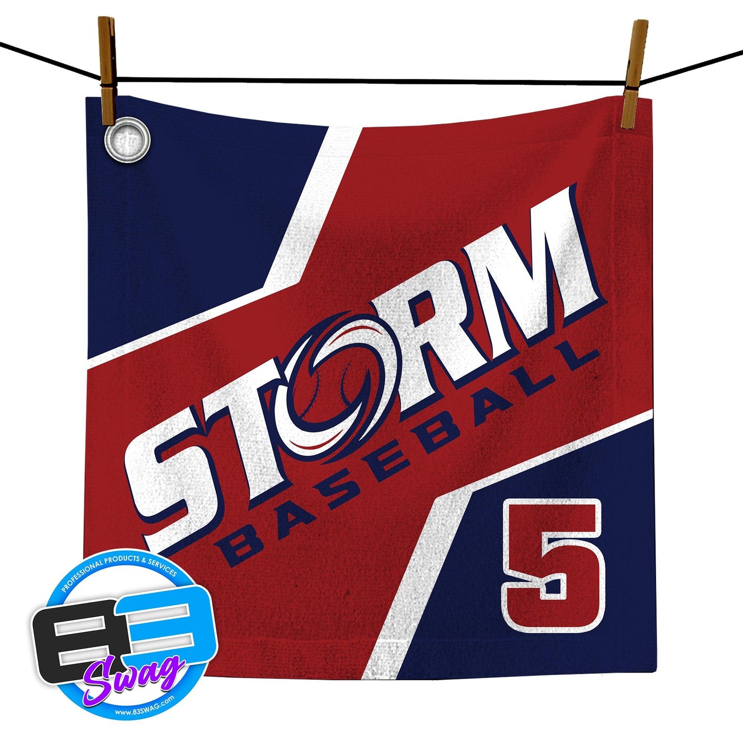 14"x14" Rally Towel - Fleming Island Storm - 83Swag