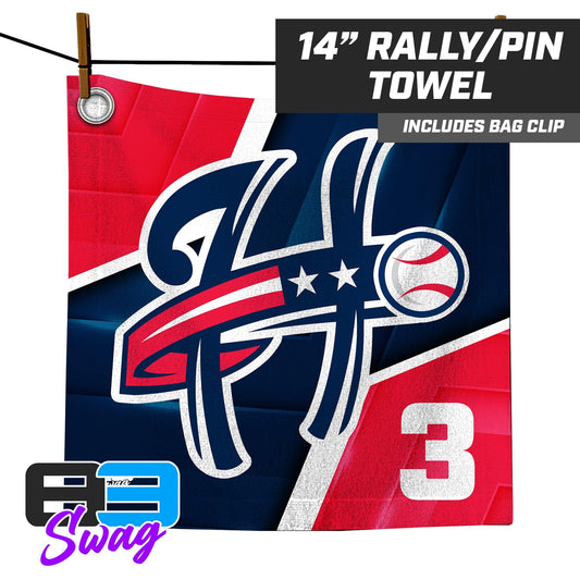 14"x14" Rally Towel - Hooten Hitters - 83Swag