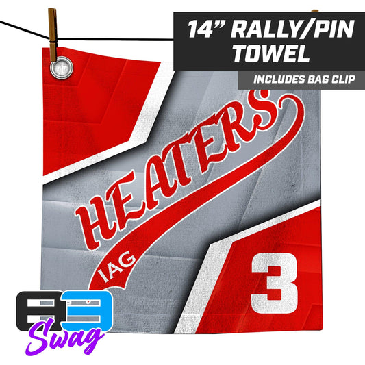 14"x14" Rally Towel - IAG Heaters - 83Swag