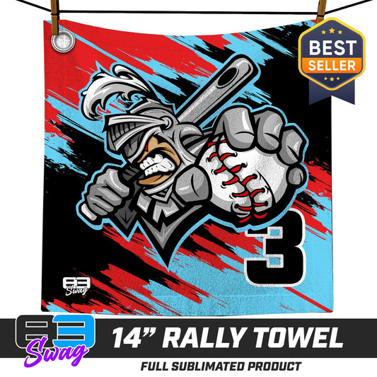 14"x14" Rally Towel - Knights Baseball 2024 FALL EDITION - 83Swag