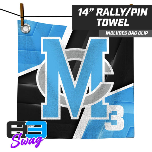 14"x14" Rally Towel - MC Stallions Baseball - 83Swag