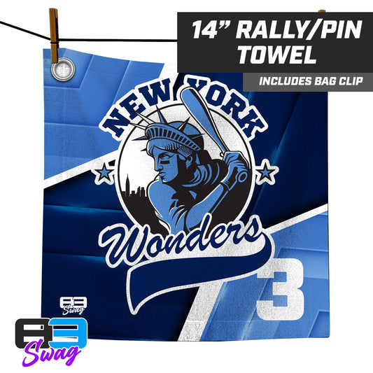 14"x14" Rally Towel - New York Wonders - 83Swag