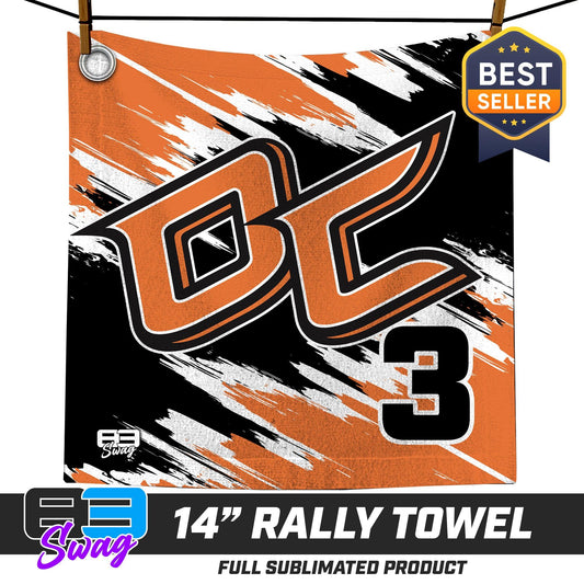 14"x14" Rally Towel - Orange County Hockey Club - 83Swag