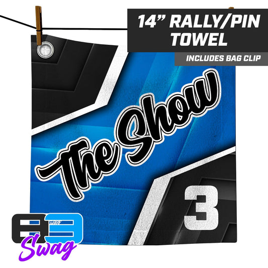 14"x14" Rally Towel - The Show Baseball - 83Swag