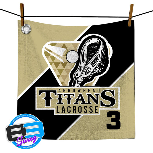 14"x14" Rally Towel - Titans Lacrosse - 83Swag