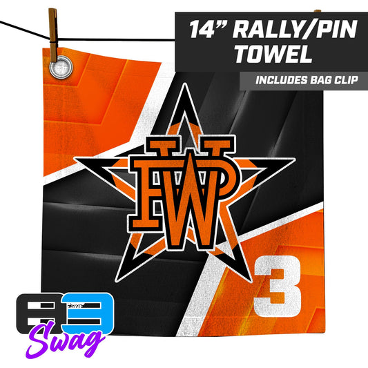 14"x14" Rally Towel - Winter Park All-Stars - 83Swag