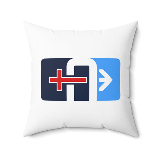 Spun Polyester Square Pillow